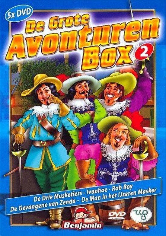 De grote avonturen box 2 (dvd nieuw), Cd's en Dvd's, Dvd's | Actie, Ophalen of Verzenden