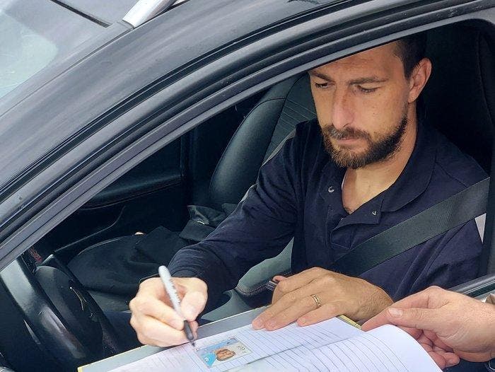 Lazio - Italiaanse voetbal competitie - Francesco Acerbi -, Collections, Collections Autre