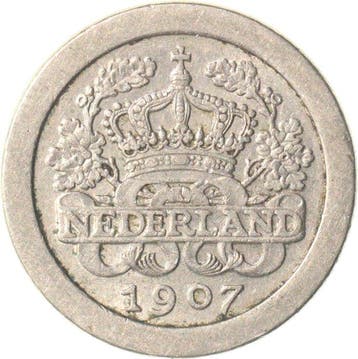 Nederland. Wilhelmina. 5 Cent 1907 t/m 1948 compleet (19
