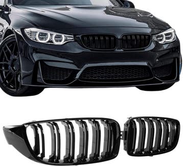 Grillen set | Nieren | geschikt voor BMW 4-Serie F32 F33 F36, Verzenden, Nieuw, BMW