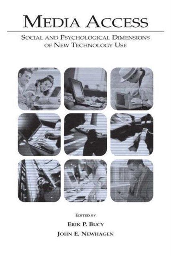 Media Access 9780805841107 Bucy, Boeken, Taal | Engels, Gelezen, Verzenden