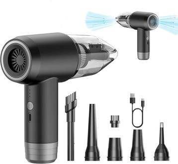 Mini aspirateur 6-en-1 - Voiture & Bureau - Retour client, Verzenden