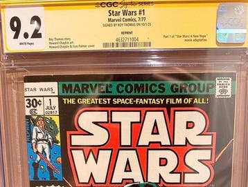 Star Wars (Vol. 1) #1 - 30 Cent Reprint - Signed by Roy