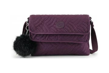 Kipling Schoudertas Paars, Verzenden, Zo goed als nieuw, Paars