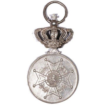 Nederland. Wilhelmina. Silver Medal of Honour associated