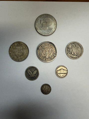 États-Unis. Collection of coins incl. silver (Sans prix de, Postzegels en Munten