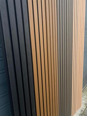 Composiet Gevelbekleding 290x22cm 26mm NERGENS GOEDKOPER, Verzenden, Nieuw, Overige materialen, 20 tot 50 mm