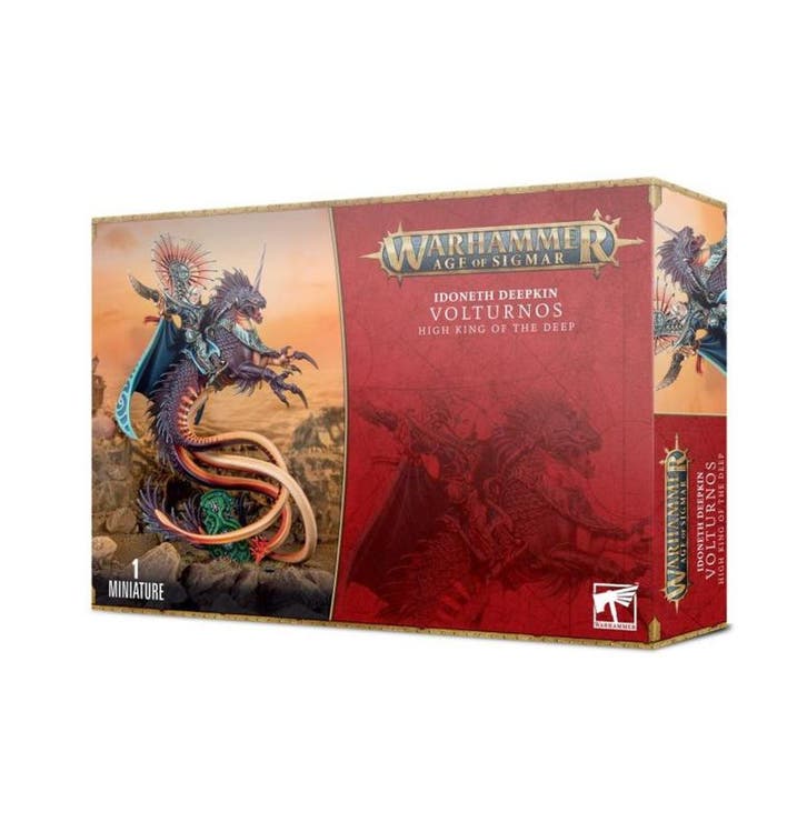 Idoneth Deepkin Volturnos High king of the deep (Warhammer, Hobby en Vrije tijd, Wargaming, Ophalen of Verzenden