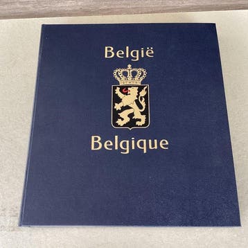 België 1977/1989 - Davo III album 1977-1989 leeg maar met, Postzegels en Munten, Gestempeld