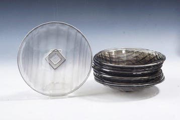 Glasfabriek Leerdam - A.D. Copier - Schaal (8) - Nederland •