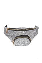 Heuptasje Rond Voorvak Grote Glitters Zilver Heuptas Zilvere, Ophalen of Verzenden, Nieuw, Overige kleuren
