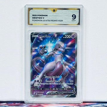 Pokémon Graded card - MEWTWO 229 - Pokémon - GG 9