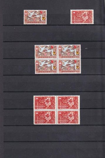 Zwitserland 1938/1961 - Verzameling voor het vaderland, Gestempeld