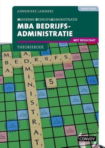 4e druk / MBA Bedrijfsadministratie met resultaat, Verzenden, A. Lammers