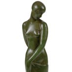 Max le Verrier - Fayral - Sculpture, Ondine - 38 cm - Métal