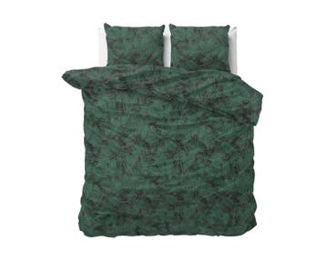 Sleeptime Elegance Lynn Groen - 200X200/220 + 2 x kussenslop, Nieuw