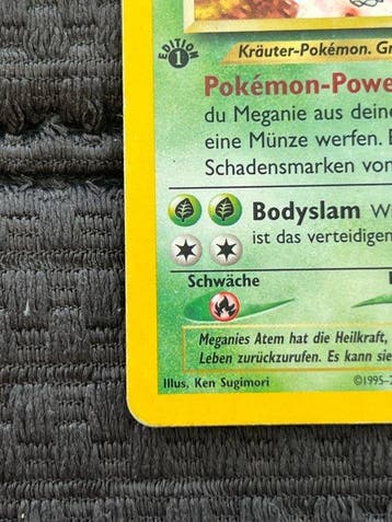 Pokémon - 1 Card - Meganie 10/111 First edition, Foil - WOTC