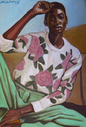 Graeme Morris - woman in flowery sweater