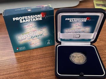 Italië. 2 Euro 2015/2021 EXPO Milano + Grazie (2 monete)