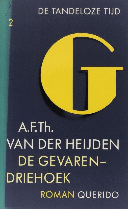 De gevarendriehoek - van der Heijden, Boeken, Literatuur, Verzenden