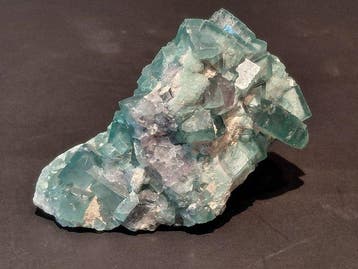 fluorite verte Groupe de cristal- 1372 g - (3)