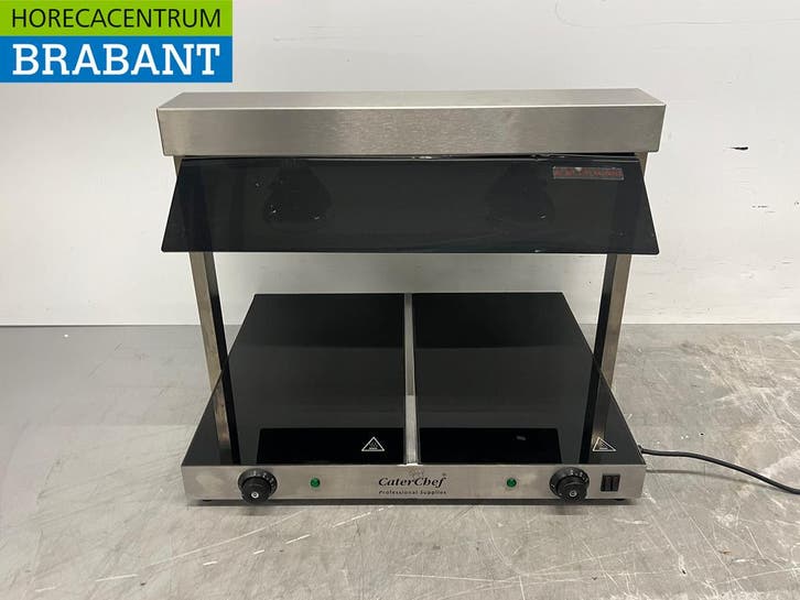 RVS Caterchef Warmhoudplaat 2 x 1/1 GN 230V Horeca, Articles professionnels, Horeca | Équipement de cuisine, Enlèvement ou Envoi