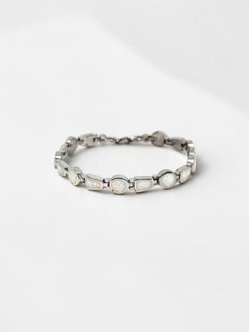 Sans prix de réserve - Bracelet Argent Opale