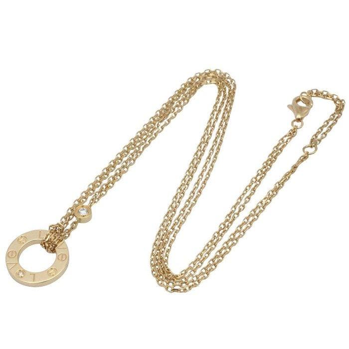 Cartier - Halsketting - Love Circle 2PDNecklace - 18 karaat, Bijoux, Sacs & Beauté, Colliers