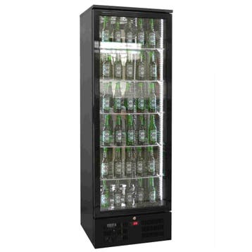 Drankenkoeling | 315L | Zwart | 0°C/+10°C | Geforceerd |, Verzenden