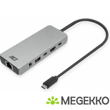 ACT AC7095 laptop dock & poortreplicator Bedraad USB 3.2 Gen, Verzenden