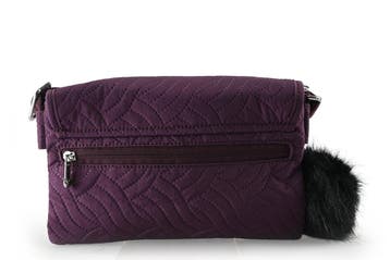 Kipling Schoudertas Paars, Verzenden, Zo goed als nieuw, Paars