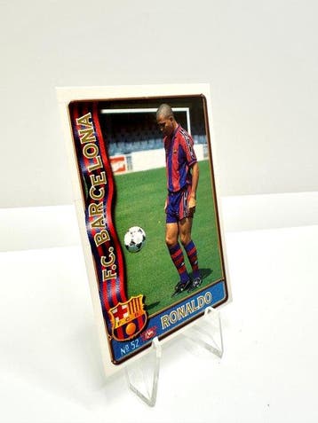 Panini 1996-97 Mundicromo Ronaldo #52 FIRST ROOKIE RC – FC, Nieuw