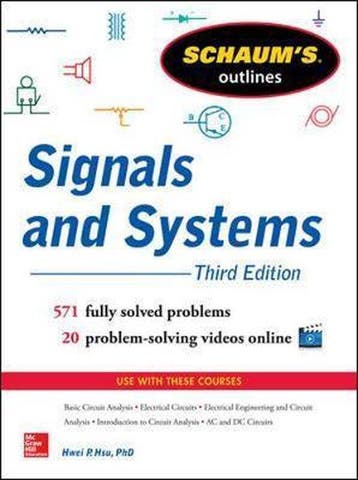 Schaums Outline Of Signals & Systems 9780071829465, Verzenden, Hwei P. Hsu