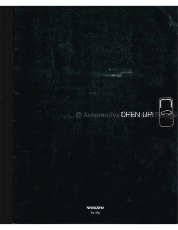 2006 VOLVO C70 CABRIOLET BROCHURE NEDERLANDS, Ophalen of Verzenden, Nieuw