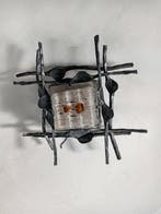 Albano Poli - Wandlamp - IJzer, Glas - Brutalistische stijl