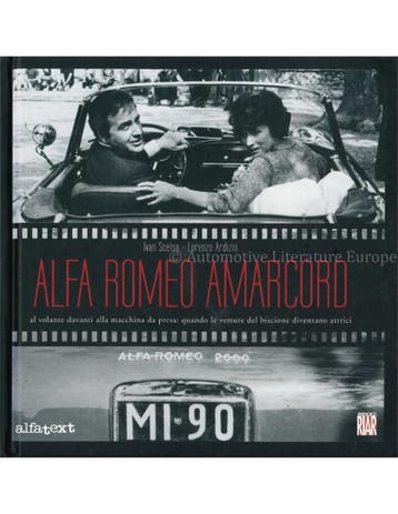 ALFA ROMEO AMARCORD, AL VOLANTE DAVANTI ALLA MACCHINA DA