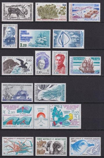 Terres australes françaises 1984/2001 - Timbres des TAAF