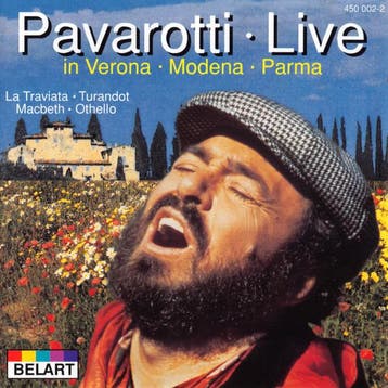 Luciano Pavarotti - Live In Verona - Modena - Parma, Verzenden, Gebruikt