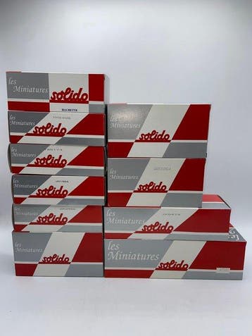 Solido 1:55 - Model vrachtwagen (10) - Hachette -