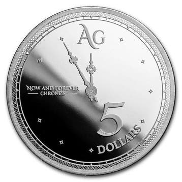 Tokelau. 5 Dollars 20 x 2019 1 oz $5 NZD Tokelau Silver