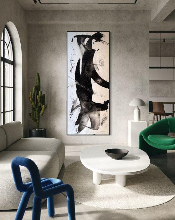Alberto Stocco - Abstract, Antiek en Kunst, Kunst | Schilderijen | Modern