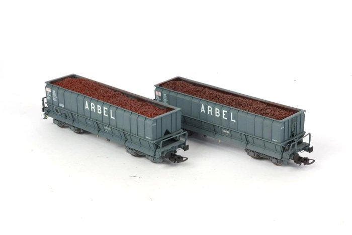 L.S. Models H0 - 30047 - Modeltrein goederenwagon (2) - Twee, Hobby en Vrije tijd, Modeltreinen | H0
