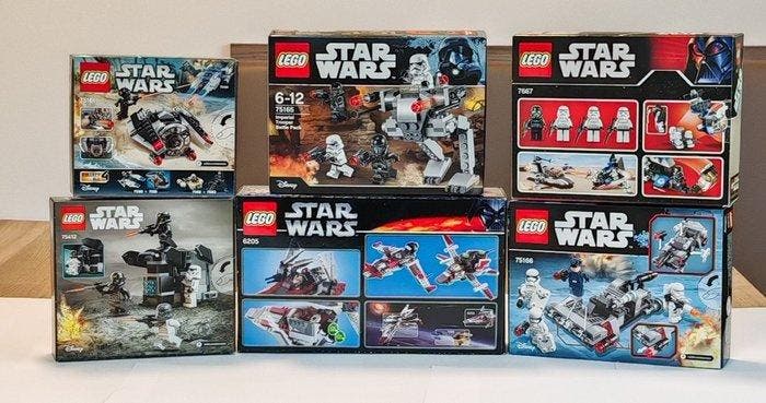 Lego Set - Star Wars - LEGO Star Wars - 6205, 7667, 75165,, Kinderen en Baby's, Speelgoed | Duplo en Lego