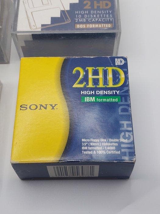 Sony, IMPEGA Disquettes 3.5 - Computer (4), Games en Spelcomputers, Spelcomputers | Overige Accessoires