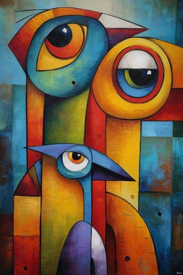 Felix van Horst - Abstract Aviaries (XXL)