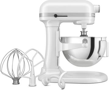 KitchenAid 5,2L Mixer Wit | Retour deal -50% | Grijp die..., 4 liter of meer, Verzenden, Gebruikt, 3 snelheden of meer