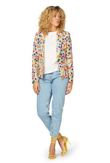 Feest Confetti Blazer Dames OppoSuits, Verzenden, Nieuw