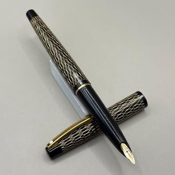 Sheaffer - Lady Sheaffer (gold basketweave pattern) - 14K, Nieuw