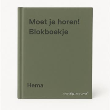 Moet je horen! Blokboekje 9789047601197 Hema, Verzenden, Gelezen, Hema