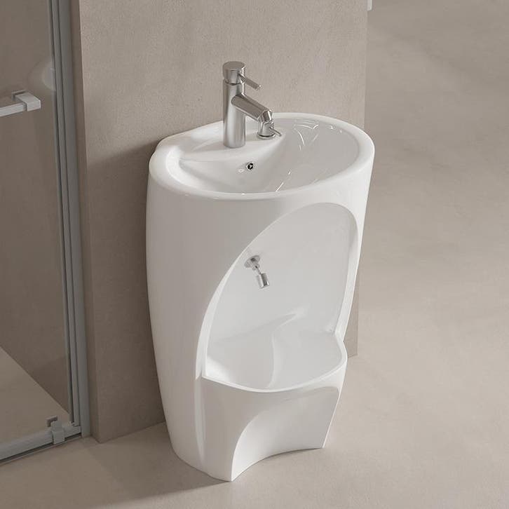 Hygiëne Fontein - Incl. Kraan en Afvoer Handen Voeten WEBO, Doe-het-zelf en Bouw, Sanitair, Nieuw, Verzenden